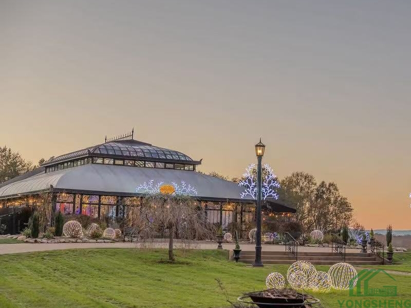 Victorian style  wedding greenhouse conservatory
